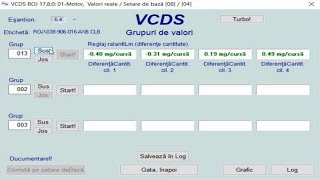 Verificare valori injectoare cu VCDSHow to check fuel injectors with VCDS [upl. by Adnirak]