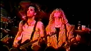 Another bad quality video from the Warrant Ultraphobic tour Part 1 [upl. by Emerej487]