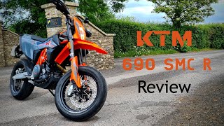 KTM 690 SMC r 2021 First Ride amp Review [upl. by Assiral]