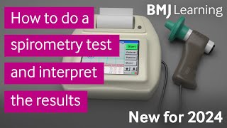 How to do a spirometry test and interpret the results  new version for 2024 [upl. by Yleek]