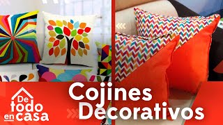 Cómo Hacer Cojines Decorativos Para El Hogar  De Todo En Casa [upl. by Domini]