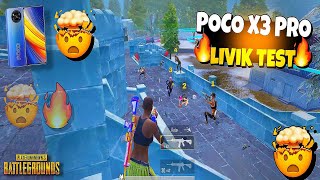 🔥Poco X3 Pro Pubg Test🥶4KExtreme🥵Update 29 Livik🤯PUBG MOBILE [upl. by Jung]