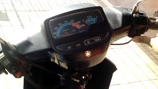 Yamaha Crypton T105  Como resolver problema da partida elétrica [upl. by Ahsyekal]