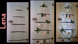 𝗠𝗮𝗰𝗿𝗮𝗺𝗲 with 𝗟𝗲𝗻𝗮 🎄 Makramee Weihnachtsbaum 🎄 Macrame CHRISTMAS TREE with rope and driftwood [upl. by Latsryk]