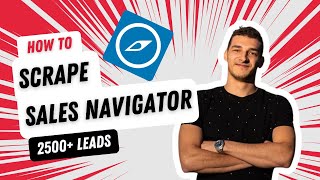 How to Scrape Linkedin Sales Navigator Emails [upl. by Ettesus]