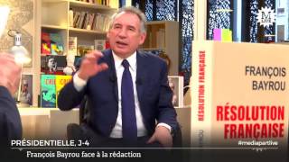 Entretien avec François Bayrou allié dEmmanuel Macron [upl. by Cirdahc417]