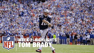 Tom Brady Highlights Week 2  Patriots vs Bills  NFL [upl. by Prober627]