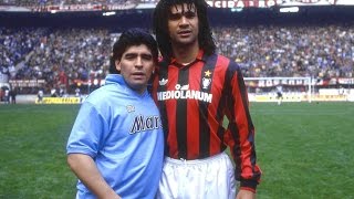 Maradona Vs Gullit 1990 Napoli x Milan [upl. by Aenyl]