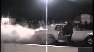 Roswell dragstrip only girl to win burnout contest [upl. by Aduhey]