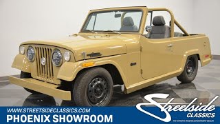 1970 Jeep JeepsterCommando Custom 3109PHX for sale  Charlotte Atlanta Dallas Tampa Phoen [upl. by Keven313]