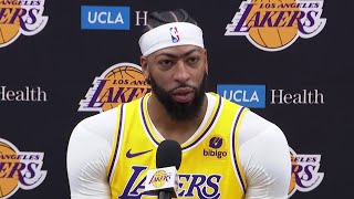 Anthony Davis Full Interview  2023 Lakers Media Day [upl. by Wenona]