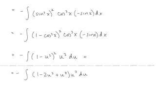 Calc II Lesson 11 Trigonometric Integrals [upl. by Jann468]