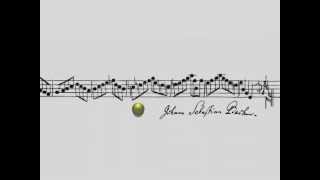 JS Bach  Crab Canon on a Möbius Strip [upl. by Llerdnam388]