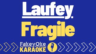 Laufey  Fragile Karaoke [upl. by Ahsotal678]