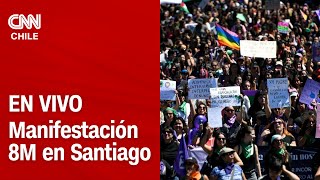 🔴 EN VIVO  MANIFESTACIÓN 8M en Santiago Cámara de CNN Chile en la Alameda [upl. by Kauppi422]