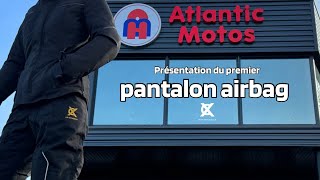 Présentation du premier pantalon airbag CX Air Dynamics [upl. by Ahola561]