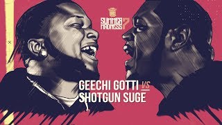 GEECHI GOTTI VS SHOTGUN SUGE SMACK RAP BATTLE  URLTV [upl. by Ahtan281]