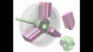 Threejaw selfcentering chuck 3 [upl. by Okorih]