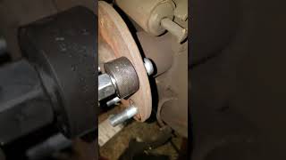 Using Lisle 22800 wheel stud installer [upl. by Carline]