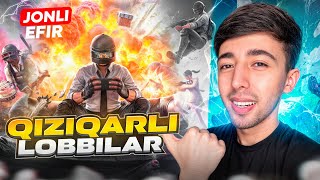 QIZIQARLI LOBBI QILAMIZ  SHORTs STRIM 🔥PUBG MOBILE [upl. by Bonnes]