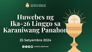 13 Oktubre 2024  Ika28 Linggo sa Karaniwang Panahon [upl. by Nuhsal]