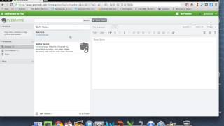 Evernote  Creating and deleting notes [upl. by Dragone218]