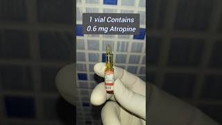 Atropine injection in hindi 💉  Atropine pharmacology medical doctor mbbs [upl. by Revilo917]