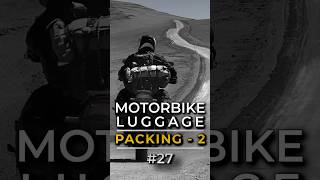 27 Motorcycle luggage packing motorcycleadventure motorcycletravel motorcyclelife [upl. by Atinaj860]