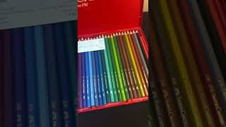 Faber castell 36 count colour pencils set✏️🥺asmrAsmasartistryofficial FaberCastellGroup [upl. by Adil]