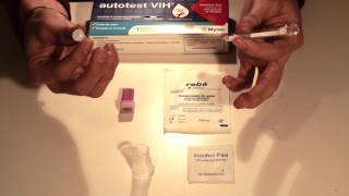 Autotest VIH MYLAN  Tutorial autotest HIV  Come si esegue lautotest HIV [upl. by Cirillo273]