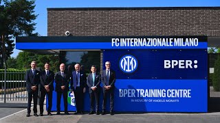 INTER via Suning ecco il nuovo BPER Training Centre [upl. by Chrisse]