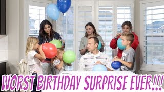 WORST BIRTHDAY SURPRISE EVER  THE LEROYS [upl. by Illil]