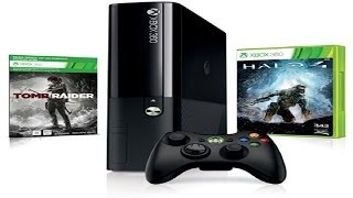 Обзор Xbox 360 E 250г  2 игры [upl. by Nahgem]