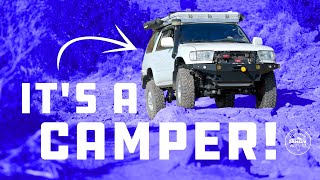 FOR SALE DIY SUV overland Camper built into a 3rd Gen 4Runner [upl. by Sulihpoeht294]