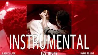 Kodak Black  Testimony Instrumental [upl. by Jeffry712]