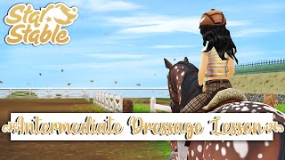 Star Stable Inside an IntermediateAdvanced Dressage Lesson 😱 [upl. by Valida]