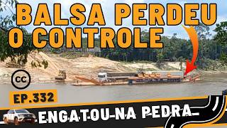 BALSA DO IGAPÓ AÇU PERDE O CONTROLE GIRA E BATE NA OUTRA BALSA [upl. by Tirza105]