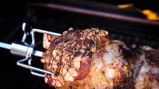 Folge151  🍖 Knusprige Schweinshaxe vom Grill 😍  Deutsches BBQ Grill amp Koch Rezept [upl. by O'Kelly]