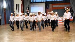 Auftritt der Gruppe HuGo mit David Villellas Line Dance Home Stay [upl. by Nagoh]