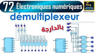 072 multiplexeur 4 vers 1 multiplexeur 8 vers 1 [upl. by Natal]