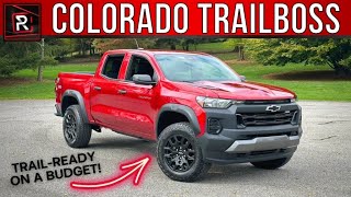 The 2023 Chevrolet Colorado Trailboss Is A Budget Minded OffRoad Worthy Truck [upl. by Ishii]