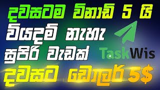 taskwis sinhala taskwis withdraw proof taskwis sri lanka taskwish taskwissinhala taskwiswithdraw [upl. by Nahtiek]