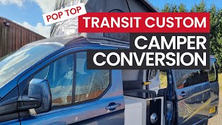 Ford Transit Custom Sport Campervan Conversion  From Start To Finish [upl. by Juan]