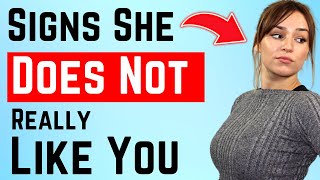 13 Signs She Doesnt Like You [upl. by Kehoe]