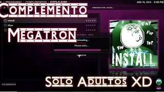 TUTORIAL CONFIGURAR Complemento Megatron Adultos en KODI [upl. by Eartnoed696]