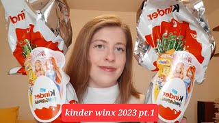 UOVA DI PASQUA 2023 KINDER WINX CLUB pt1 [upl. by Nnaitak691]