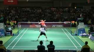 Highlights 2013 Australian Open QF Lee Chong Wei vs Bin Qiao [upl. by Atinna]