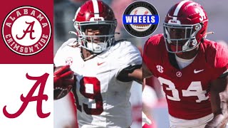 Alabama Football Spring Game 2024 Highlights  Alabama Football A Day  College Football Highlights [upl. by Ynneb]