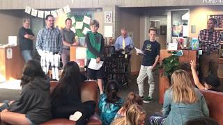 7th Graders Act Out in Morning Meeting [upl. by Halehs]