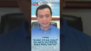 quotKung di ka galit sa mga Dutertequot [upl. by Aelam362]